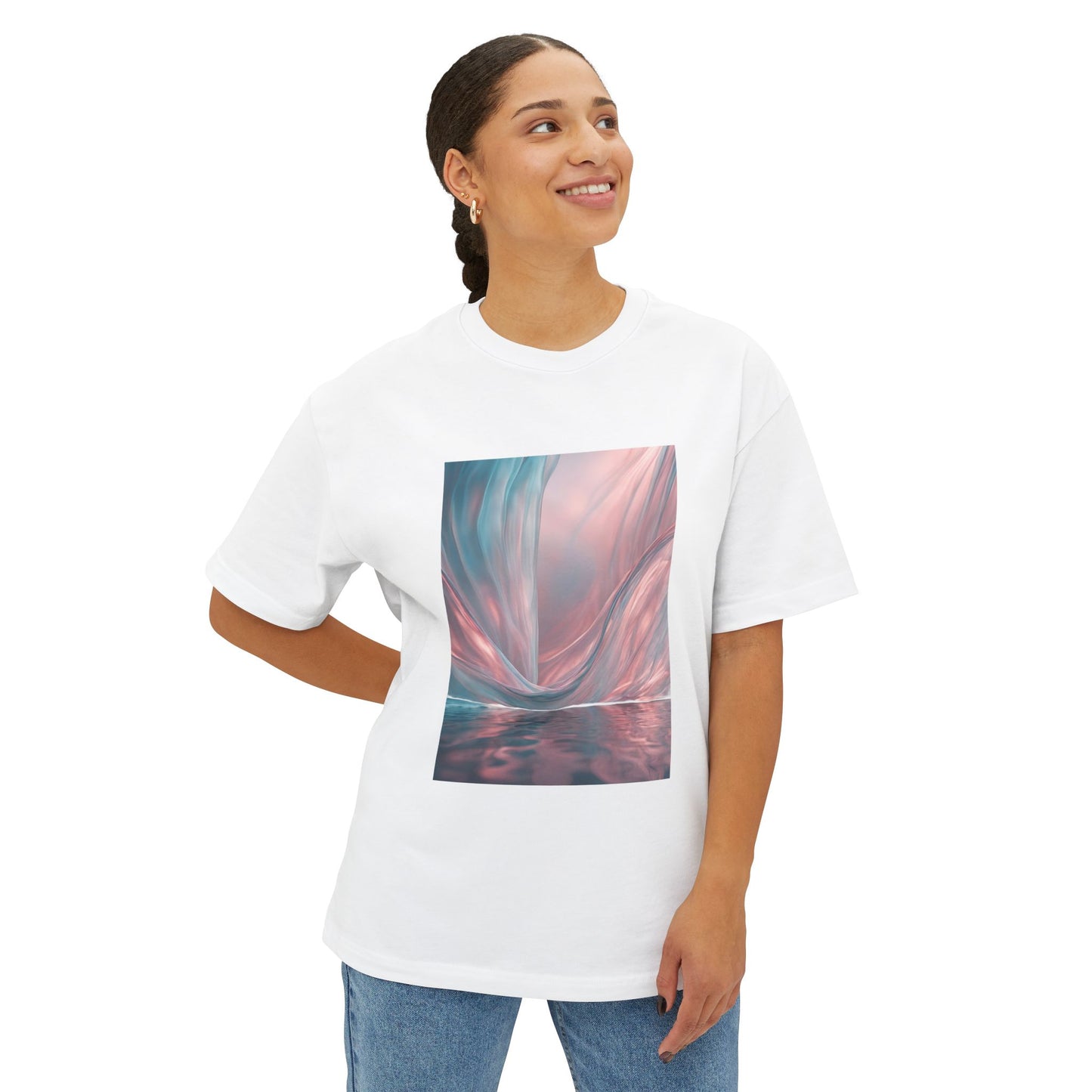 Unisex Oversized Boxy Tee - The Language of Gossamer