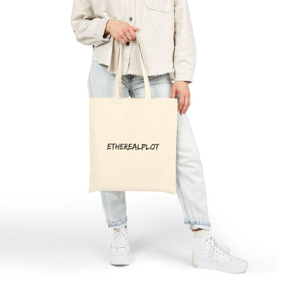 natural cotton canvas tote bag - EtherealPlot