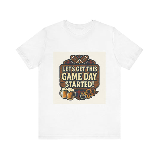 Game Day Unisex Jersey Short Sleeve Tee