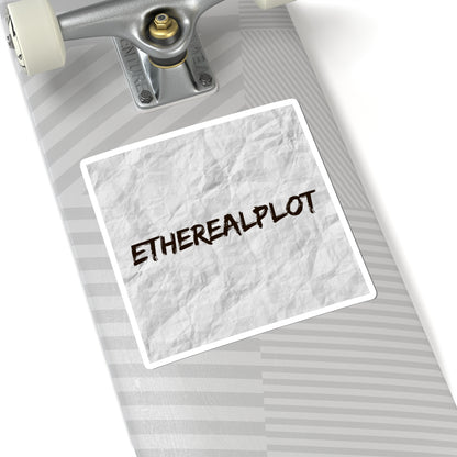 faint mark kiss-cut stickers - EtherealPlot