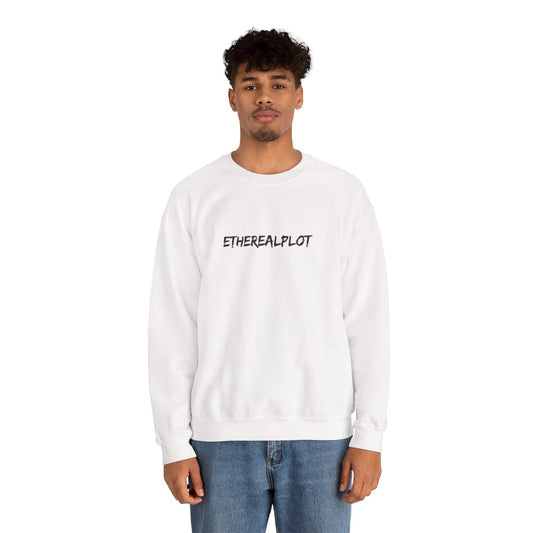 minimalist crewneck sweatshirt unisex heavyweight — EtherealPlot