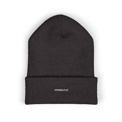 embroidered cuffed beanie - EtherealPlot