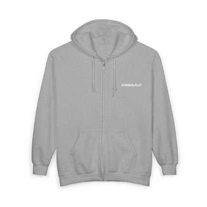 full-zip hoodie in black - EtherealPlot