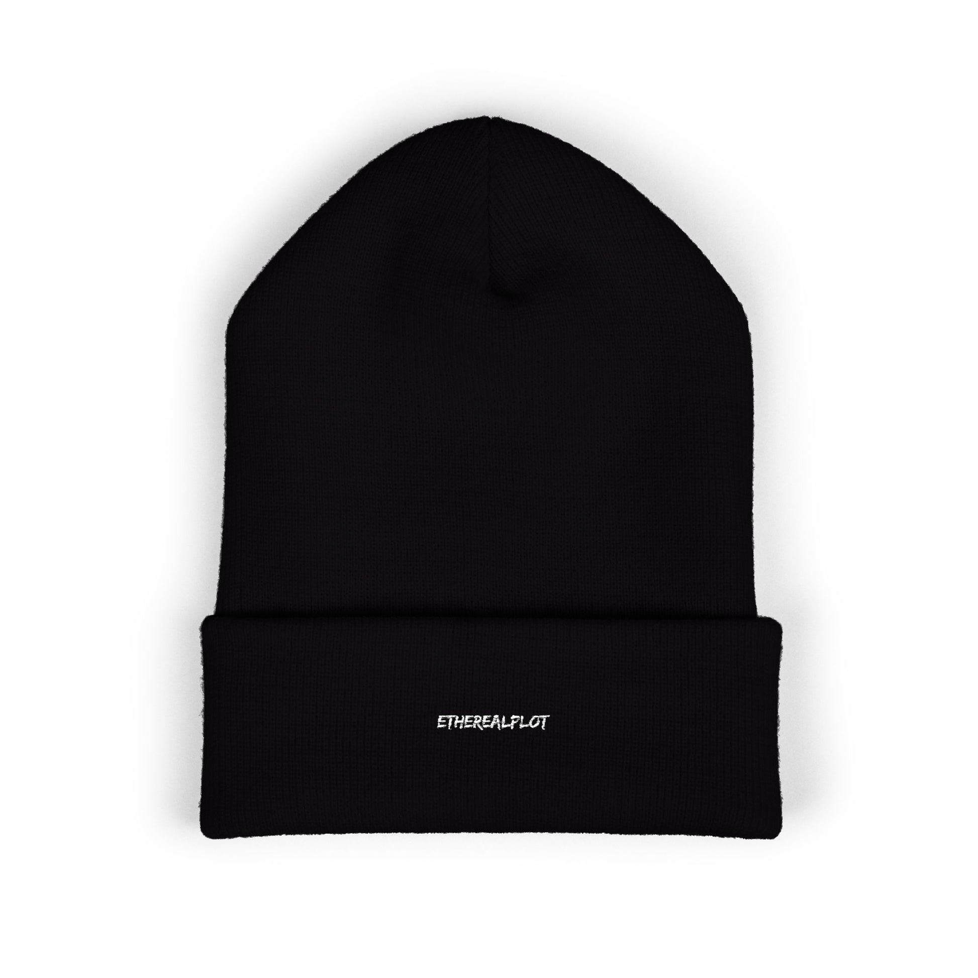 embroidered cuffed beanie - EtherealPlot