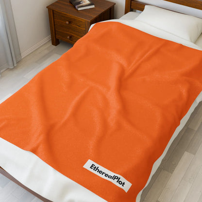 velveteen plush throw blanket - EtherealPlot
