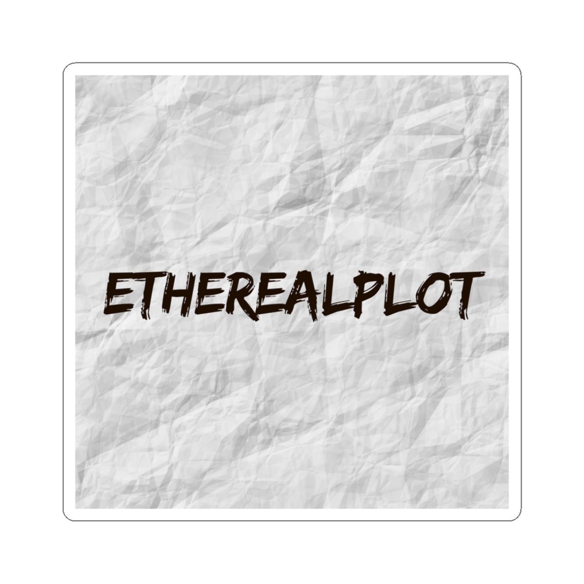 faint mark kiss-cut stickers - EtherealPlot