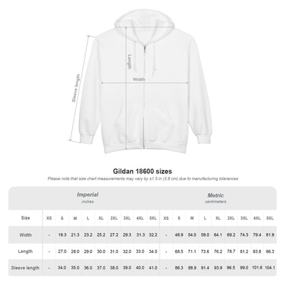 full-zip hoodie in black - EtherealPlot