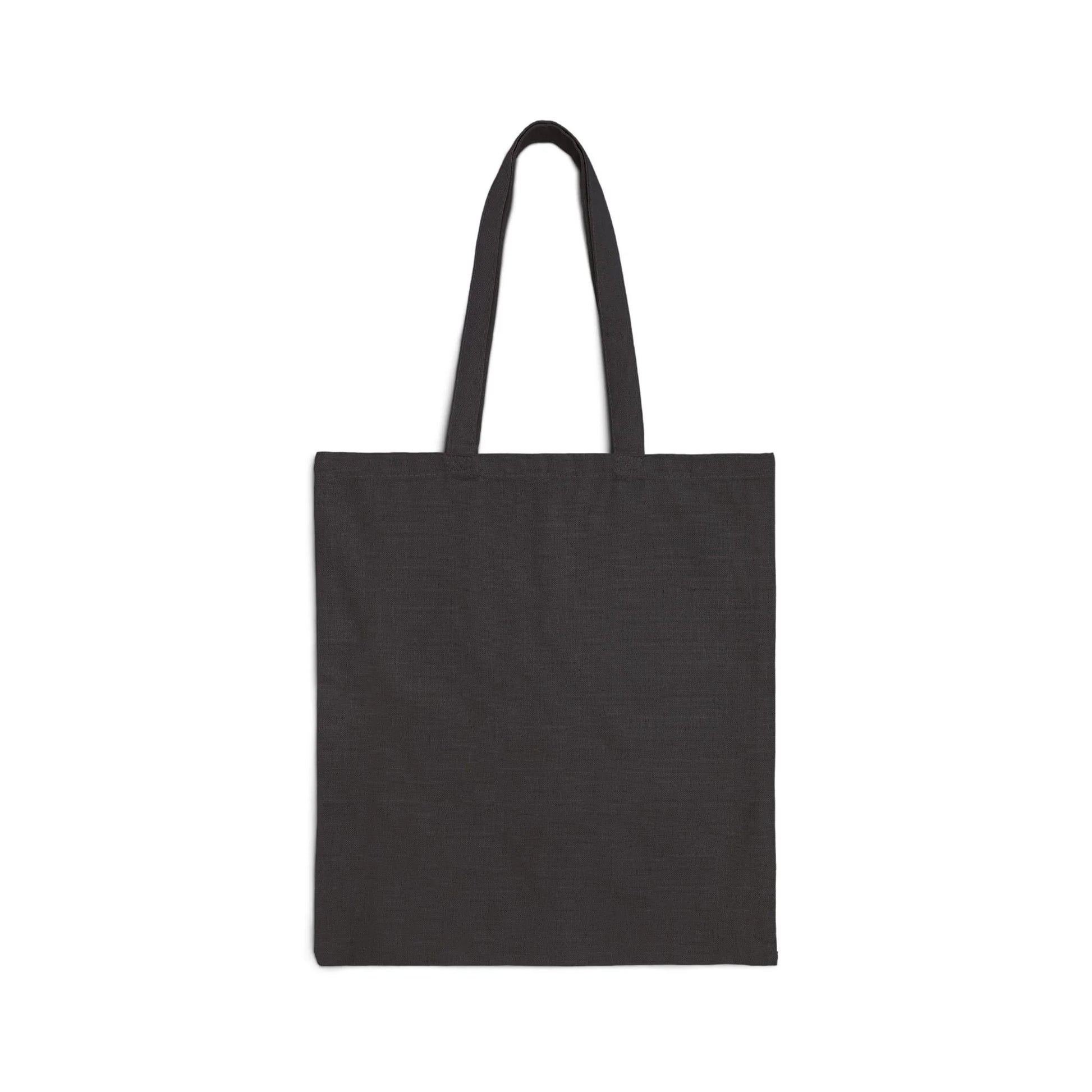 Etherealplot Cotton Canvas Tote Bag - Black - EtherealPlot Official Store