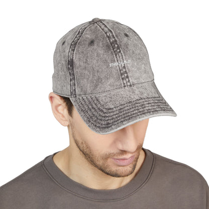 vintage washed embroidered cap - EtherealPlot