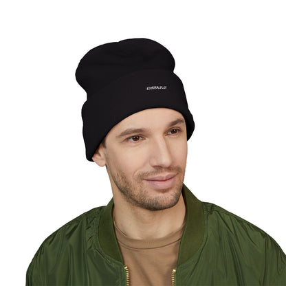embroidered cuffed beanie - EtherealPlot